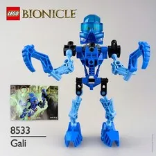 ✔️ LEGO BIONICLE - Gali - 8533 - 100% Complete ✔️