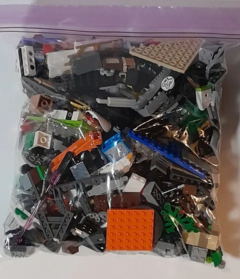 Lego Lot 2.2 lbs Pounds Mixed Parts Pieces Good Random Mix