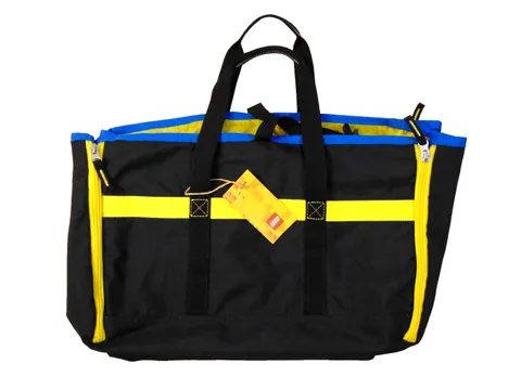 LEGO Tote Bag Black & Yellow Carry Gear Solutions RPET Recycled NWT Retired