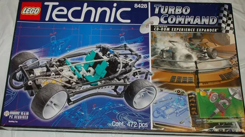Lego Technic: 8428 Turbo Command Complete with Instructions