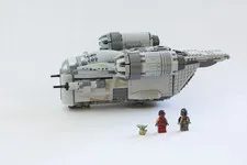 LEGO Star Wars 75292 Razor Crest Mandalorian Grogu Greef Karga Manual Used