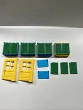 Vintage LEGO Windows, Doors, And Shudders Lot