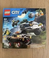 LEGO City: Off-Road Police Car Chase (60449) New Sealed In Box