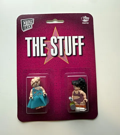 Citizen Brick The Stuff Custom Pad Printed LEGO Minifigure 2-Pack