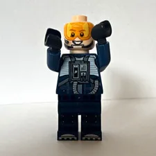 LEGO Rebel Pilot U-Wing-Y wing Star Wars Rogue One 75155- missing helmet