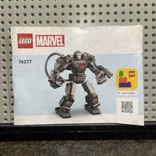 Lego 76277 War Machine Mech Armor Instructions Manual Booklet Only - No Bricks
