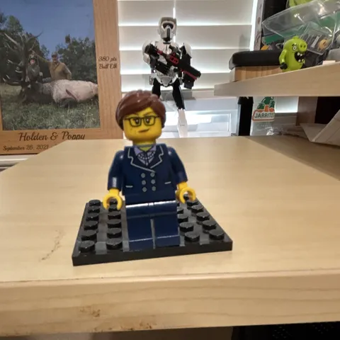 LEGO Minifigure haunted high school teacher good con