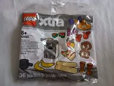LEGO XTRA 40465 Food Accessories Hot Dog Watermelon Pretzel POLYBAG *RETIRED*