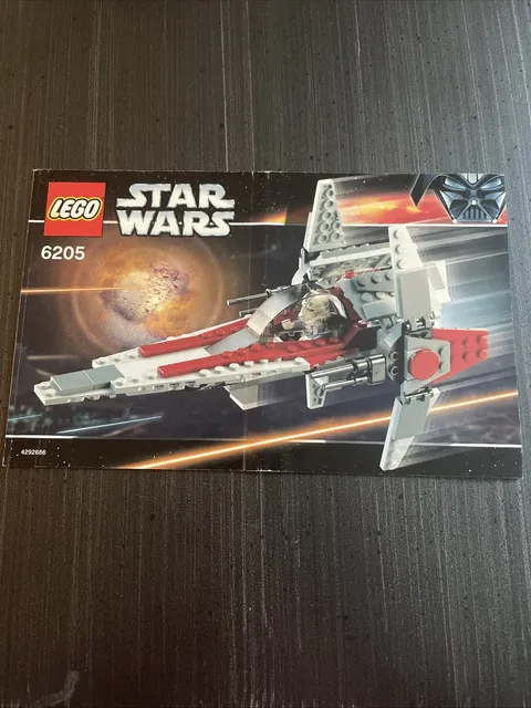 Lego Star Wars 6205 V Wing Fighter Instructions ONLY