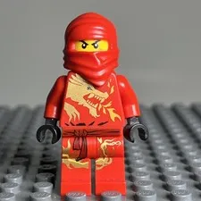 Lego njo0009 Kai DX - Minifigure - Ninjago/The Golden Weapons - Gold Dragon - 3A