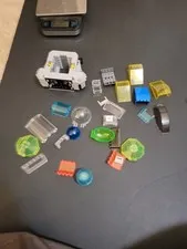 LEGO Vintage Space Rare Parts Glass Cockpit Parts Blacktron Lot Star Wars