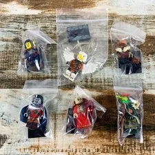 Lof of 6 LEGO Dungeons & Dragons Mini Figures - Aarakocra, Strahd, Szass Tam ++