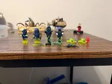 LEGO NINJAGO Possesion Minifigure Lot with Deepstone Cole and Accessories