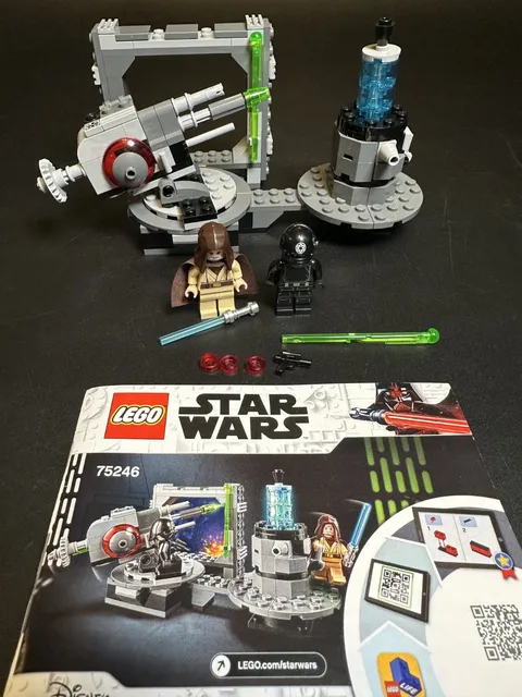 LEGO 75246 Star Wars Death Star Cannon  Complete Set with Instructions