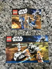 LEGO Star Wars Manual Lot 7913 & 7914