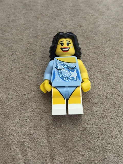 LEGO Ice Skater with Series Black Hair
