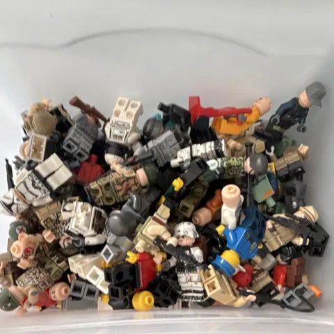 LEGO Minifigure Parts & Accessories Bulk Lot Mixed Pieces Multicolor 10+ pcs
