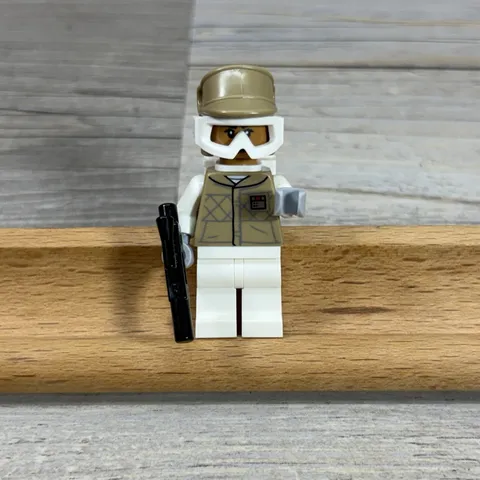 Lego Star Wars Minifigure Hoth Rebel Trooper Dark Tan Uniform