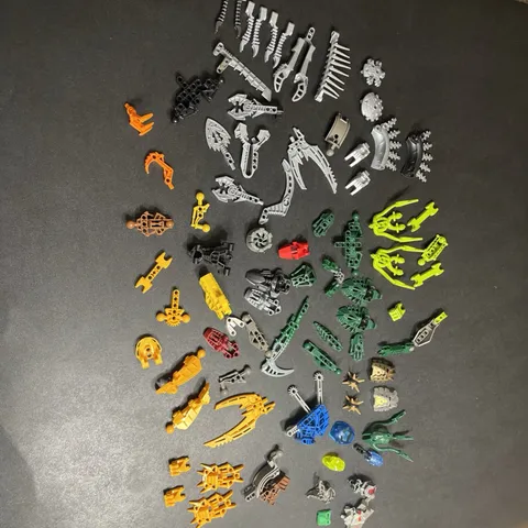 LEGO Bionicle Lot Mask, Weapons, Parts, Figures