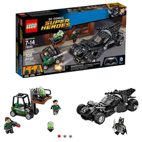 LEGO DC Comics Super Heroes Kryptonite Interception 76046 - Damaged open box -
