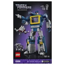 LEGO Icons 10358 Transformers: Soundwave Age 18+ 1505pcs Brand NEW