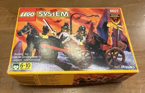 LEGO 6027 Bat Lord's Catapult SEALED BOX NEW Vintage Fright Knights Castle