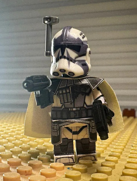 LEGO Star Wars GoT Custom Wolfpack P2 Clone Trooper Minifigure w/ Accessories
