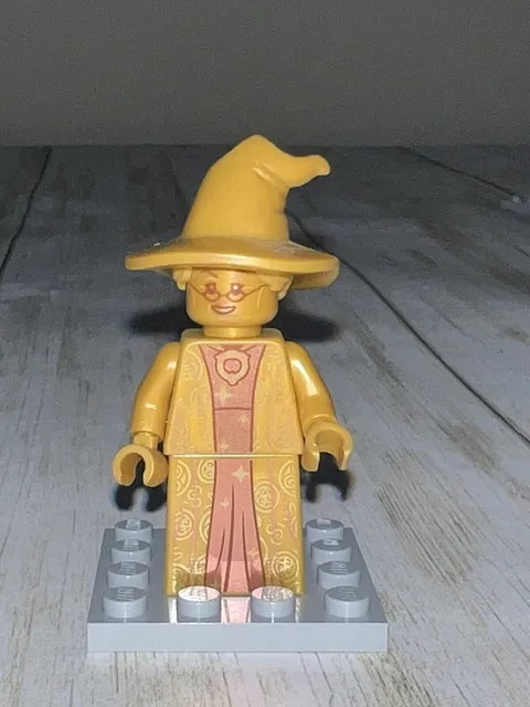 Lego Professor McGonagall 20th Anniversary Gold Harry Potter Minifigure 76391