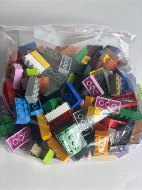 LEGO 2x4 Bricks- Mixed Colors Part 3001 - Bulk Lot Building Blocks