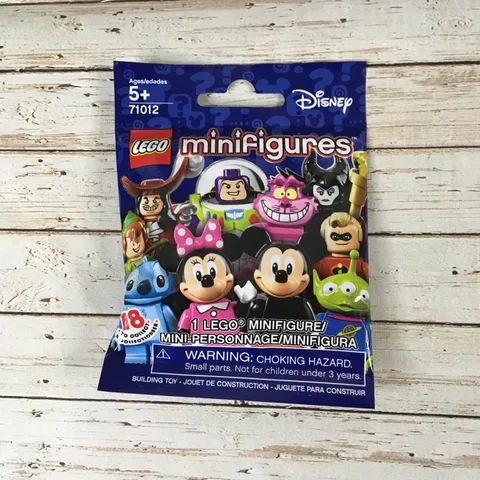 Lego Minifigures Disney Series 1 Captain Hook Minifigure New Sealed