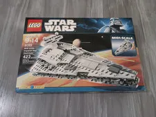 Lego Star Wars #8099 Midi-Scale Imperial Star Destroyer  MISB  423 pieces!