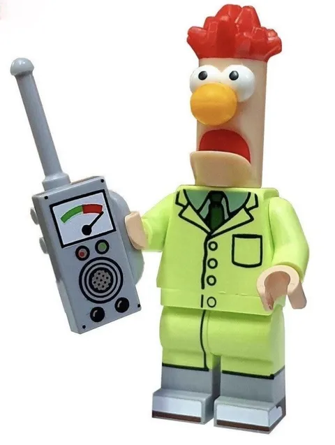 LEGO Muppets Series BEAKER Collectible Minifigure 71033 NEW Sealed Scientist