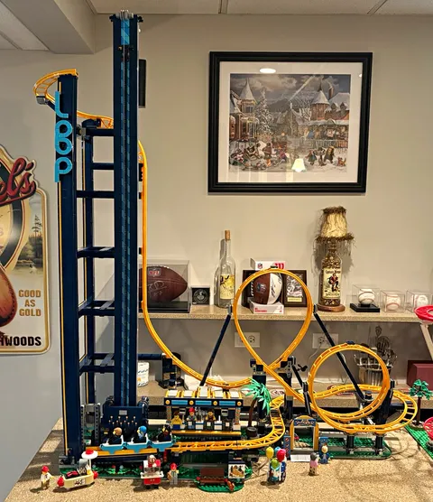 Used Lego Icons Loop Coaster 10303