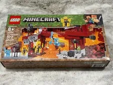 LEGO Minecraft: The Blaze Bridge (21154) BRAND NEW FACTORY SEALED - Retired Set