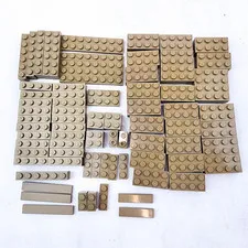 LEGO 21058 Great Pyramid Dark Tan Bricks Lot of 76 Replacement Parts