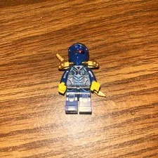 🎈 LEGO Silver medium azure Body Armor Ultra agents logo Black Tie Ninjago
