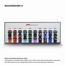 LEGO Speed Champions Ultimate Formula 1 Display Wall Mount 10 Cars