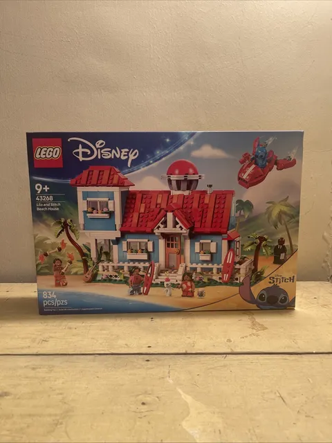 LEGO Disney Lilo & Stitch Beach House 43268 - New Sealed