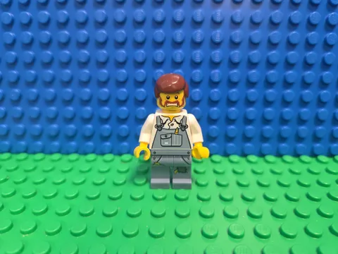 LEGO Farmer Minifigure Alien Conquest 7052 ac007 CMF Lot Rare Retired Vintage 