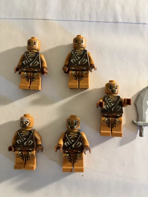 LEGO lotr orcs lot of 5 all new