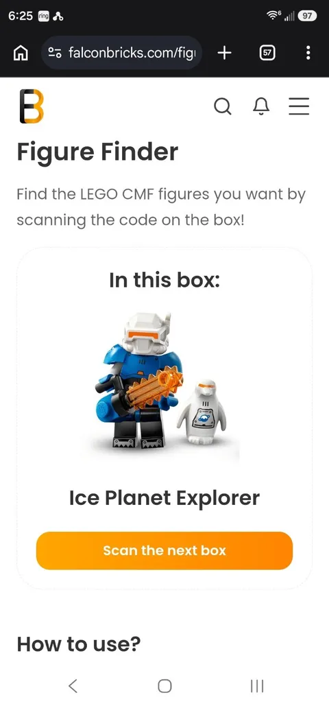LEGO Series 26 Ice Planet Explorer Minifigure (71046) New Retired Collectible
