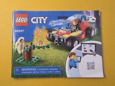 LEGO City: Forest Fire (60247) Instruction Booklet Manual Only