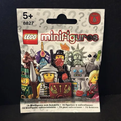 LEGO 8827 Collectable Minifigures Series 6 Pack Sealed Blind Bag NEW