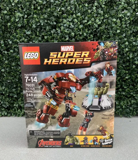 Lego Marvel Avengers Age of Ultron- The Hulk Buster Smash (76031) New Ships Fast