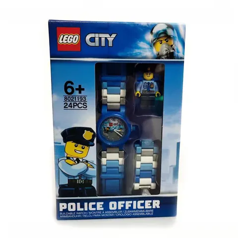 LEGO 8021193 City Police Officer Buildable Watch Minifigure Battery Not Tested