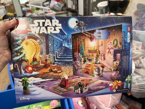 Star Wars Advent Calendar 2025 Kids Toy 75418 - Holiday Countdown Playset