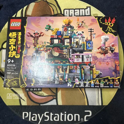 Lego Monkey Kid - The City of Lanterns - Set 80036 - New / Sealed - CREASED BOX