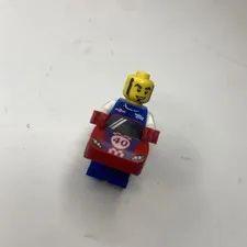 LEGO Minifigure 71021 Race Car Guy NO HELMET
