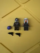 LEGO Star Wars Ahsoka Tano Minifigure sw1300 Sabine Wren sw1302 Set 75362 