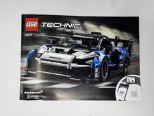 LEGO Technic 42123 McLaren Senna GTR Instruction Manual Only Genuine